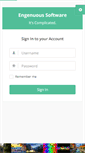 Mobile Screenshot of engenuous.com