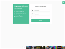 Tablet Screenshot of engenuous.com